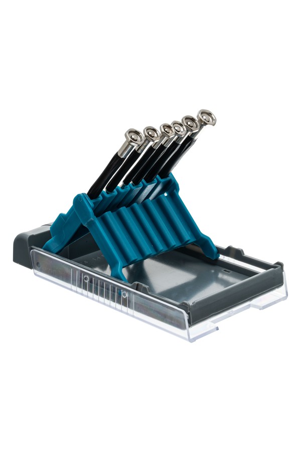 Набор отверток для точной механики, CrMo, металлические обрезиненные рукоятки, 6 шт, бокс трансформер Gross