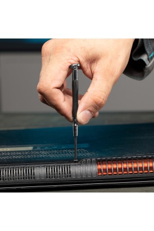 Набор отверток для точной механики, CrMo, металлические обрезиненные рукоятки, 6 шт, бокс трансформер Gross