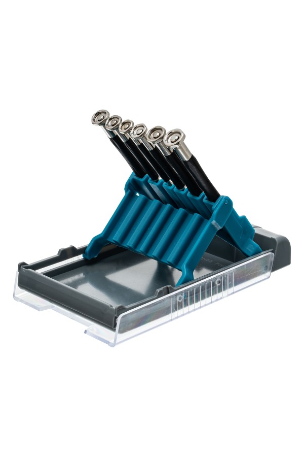 Набор отверток для точной механики, CrMo, металлические обрезиненные рукоятки, 6 шт, бокс трансформер Gross