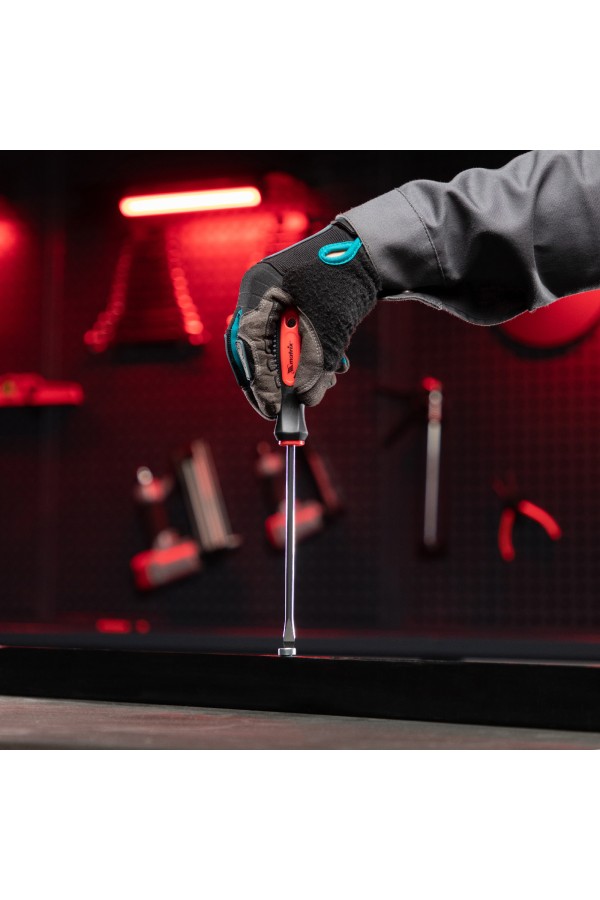 Набор профессиональных отверток Fusion, CrV, трехкомпонентная рукоятка antislip, 6 шт Matrix