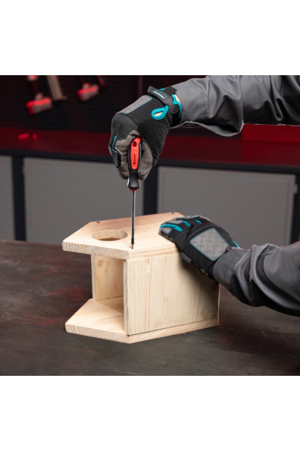 Набор профессиональных отверток Fusion, CrV, трехкомпонентная рукоятка antislip, 6 шт Matrix