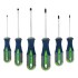 Набор отверток, CrV, трехкомпонентные рукоятки, 6 предметов Сибртех