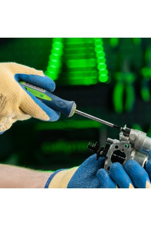 Набор отверток, CrV, трехкомпонентные рукоятки, 6 предметов Сибртех