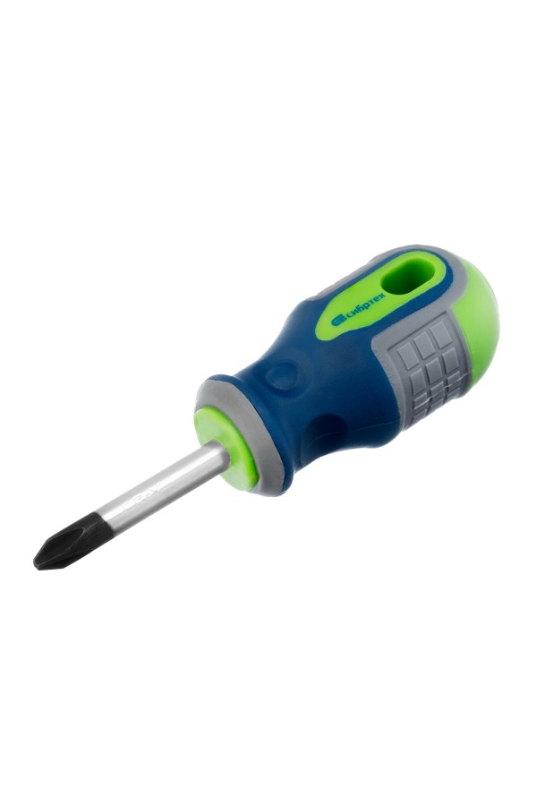 Набор отверток универсальный, CrV, трехкомпонентные рукоятки, 8 предметов Сибртех