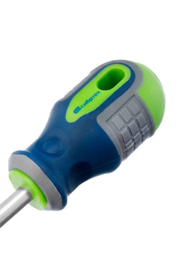 Набор отверток универсальный, CrV, трехкомпонентные рукоятки, 8 предметов Сибртех