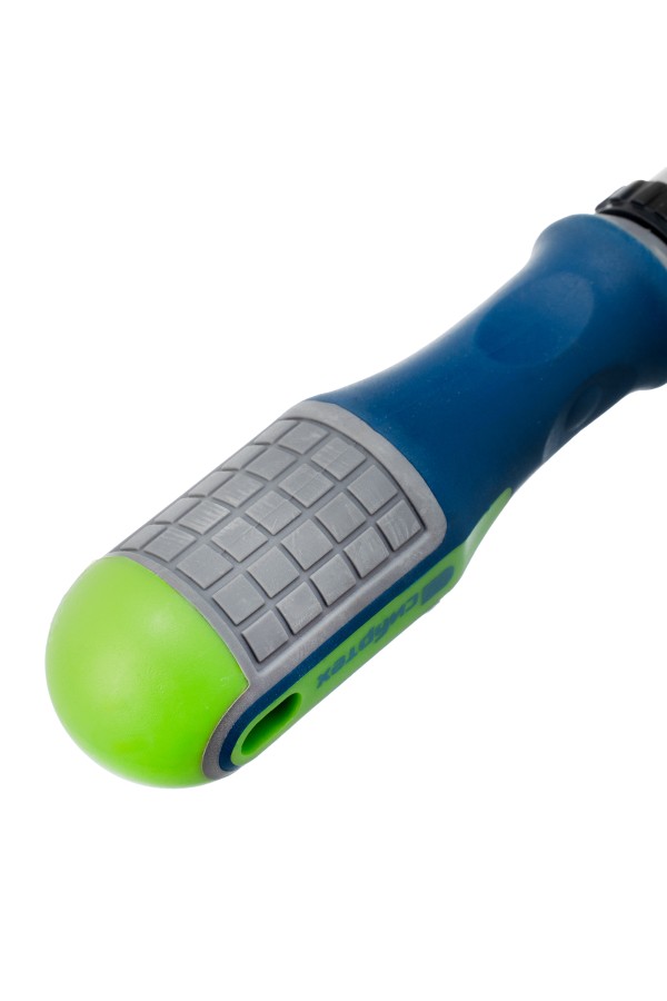 Отвертка реверсивная с набором бит и торцевых головок, 25 шт, CrV, чехол Сибртех