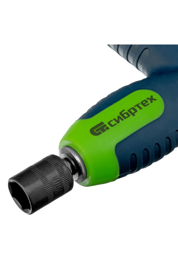 Отвертка Т-образная реверсивная с набором бит, торцевых головок, 33 предмета, CrV Сибртех