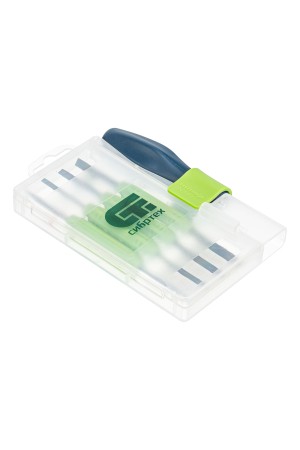 Отвертка со сменными двухсторонними насадками, 8 в 1, пластиковый кейс, CrV Сибртех