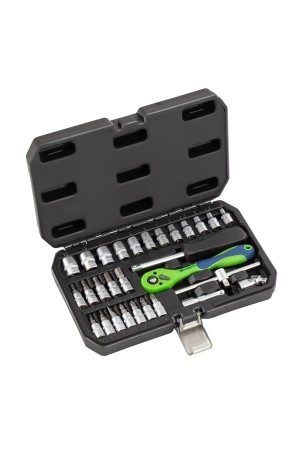 Набор инструментов 29 предметов, CrV, 1/4