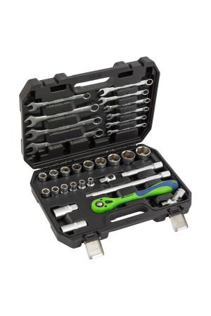 Набор инструментов 32 предмета, CrV, 1/2