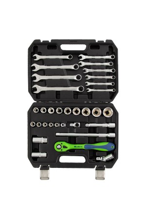 Набор инструментов 32 предмета, CrV, 1/2