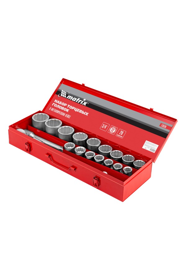 Набор торцевых головок 3/4