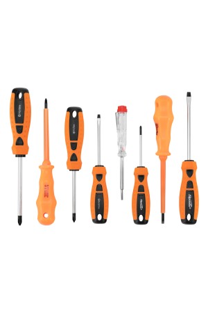 Набор отверток, PH, SL-5 шт, диэлектрические 2 шт, пробник на 220 В-1 шт, 8 шт Sparta