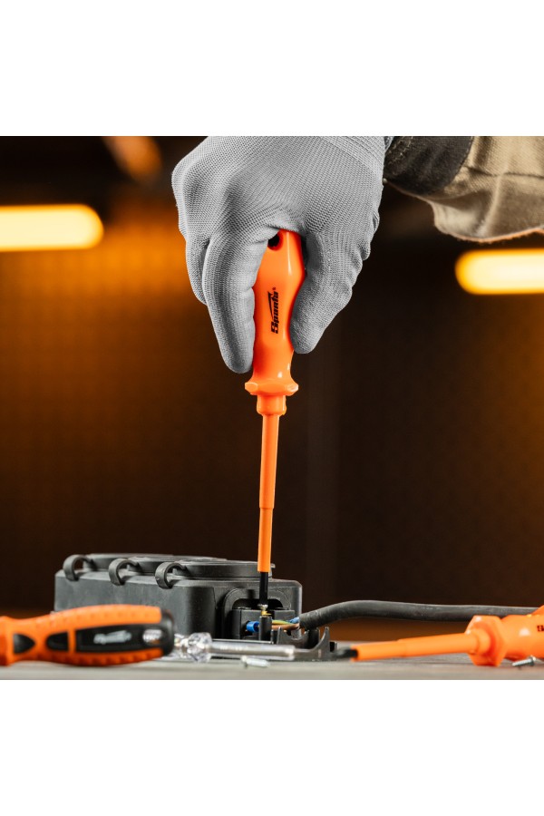 Набор отверток, PH, SL-5 шт, диэлектрические 2 шт, пробник на 220 В-1 шт, 8 шт Sparta