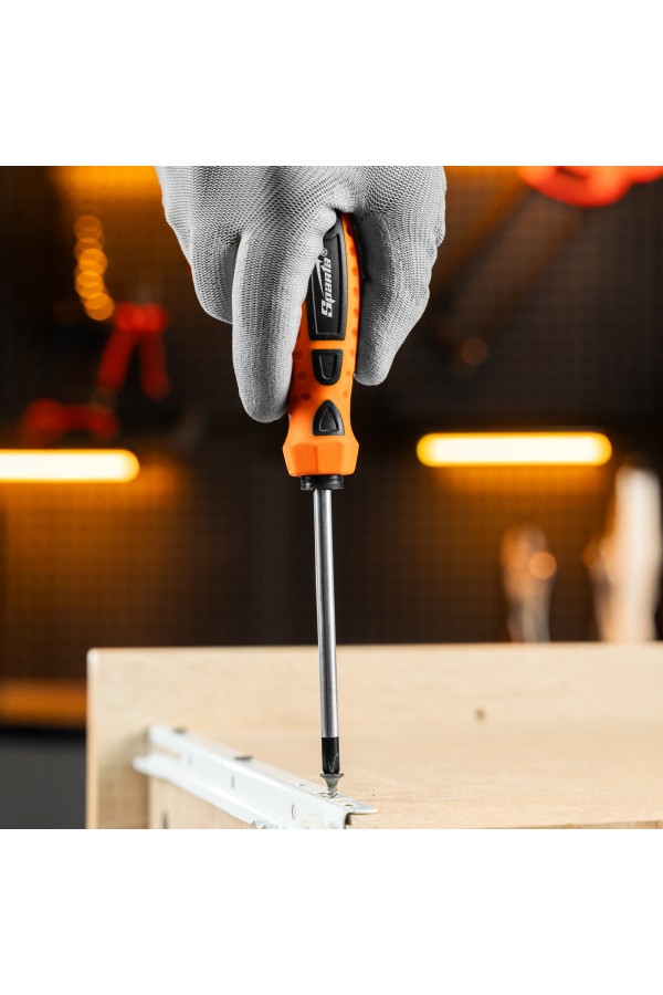 Набор отверток, PH, SL-5 шт, диэлектрические 2 шт, пробник на 220 В-1 шт, 8 шт Sparta