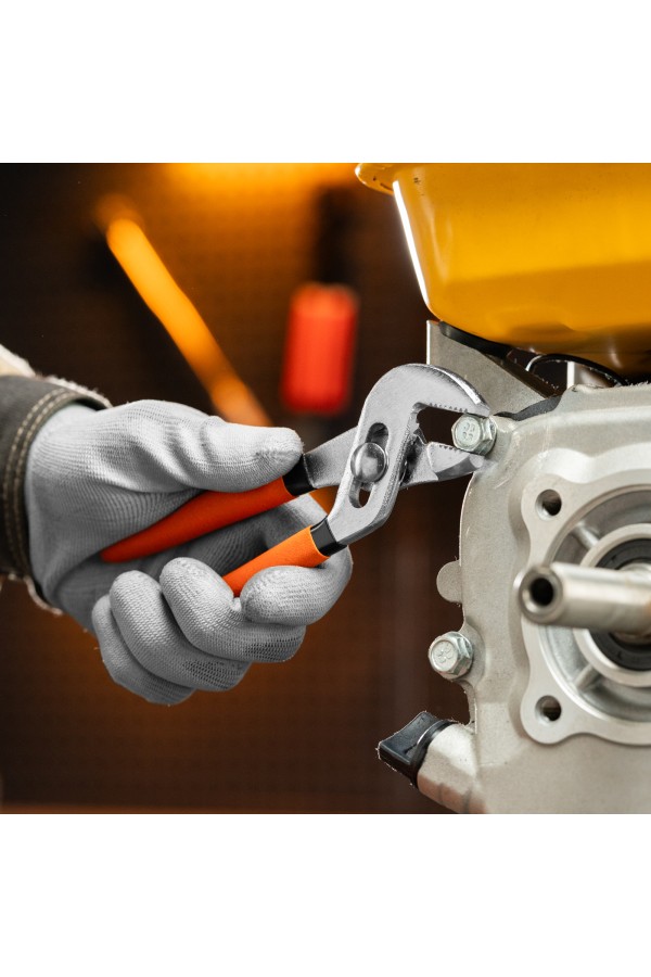 Набор губцевого инструмента №2, 3 предмета: плоскогубцы, бокорезы, клещи переставные Sparta