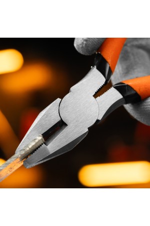 Набор губцевого инструмента №2, 3 предмета: плоскогубцы, бокорезы, клещи переставные Sparta