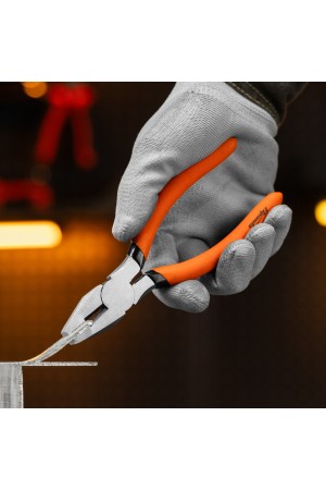 Набор губцевого инструмента №2, 3 предмета: плоскогубцы, бокорезы, клещи переставные Sparta