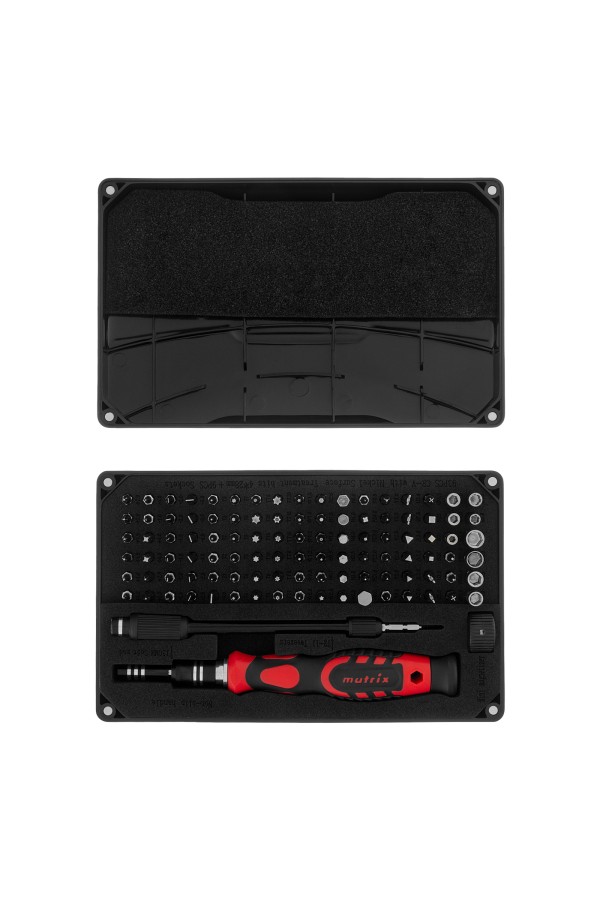 Набор для точных работ 107 в 1, универсальный, сталь CrV Matrix