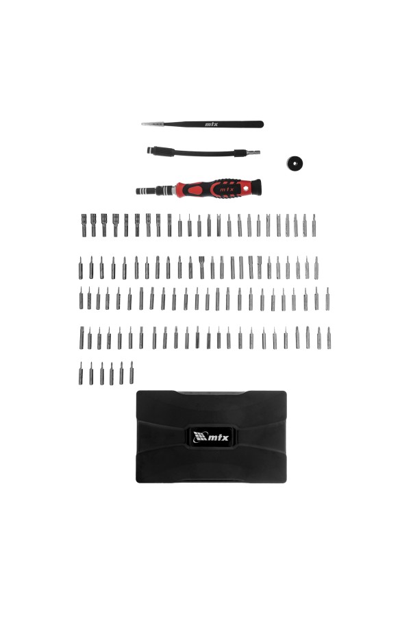 Набор для точных работ 107 в 1, универсальный, сталь CrV MTX