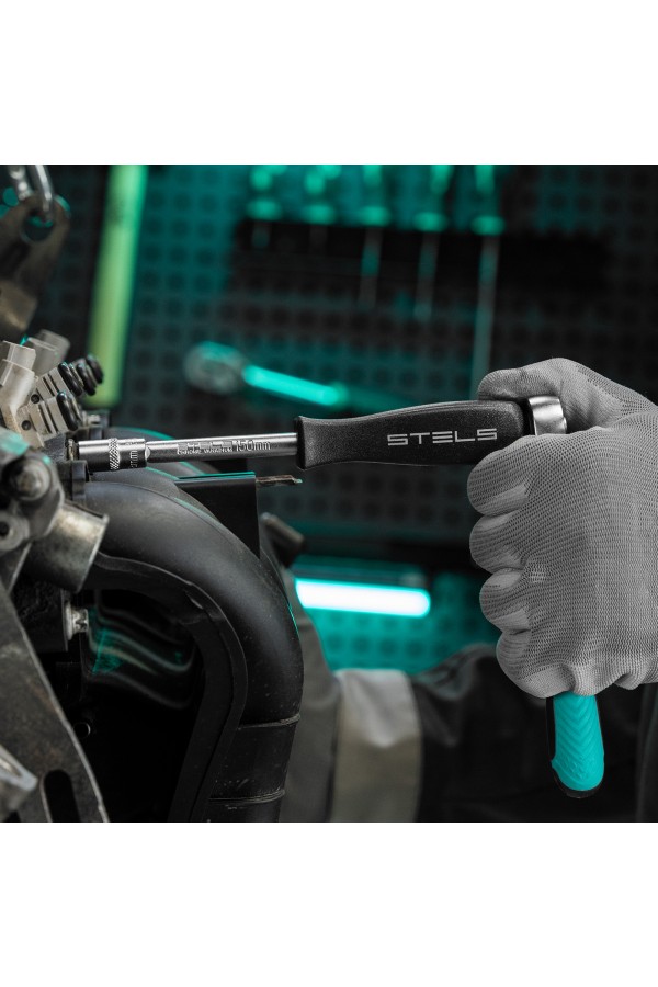 Набор торцевых головок с трещоткой, 1/4