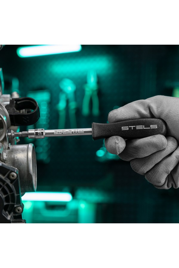 Набор торцевых головок с трещоткой, 1/4