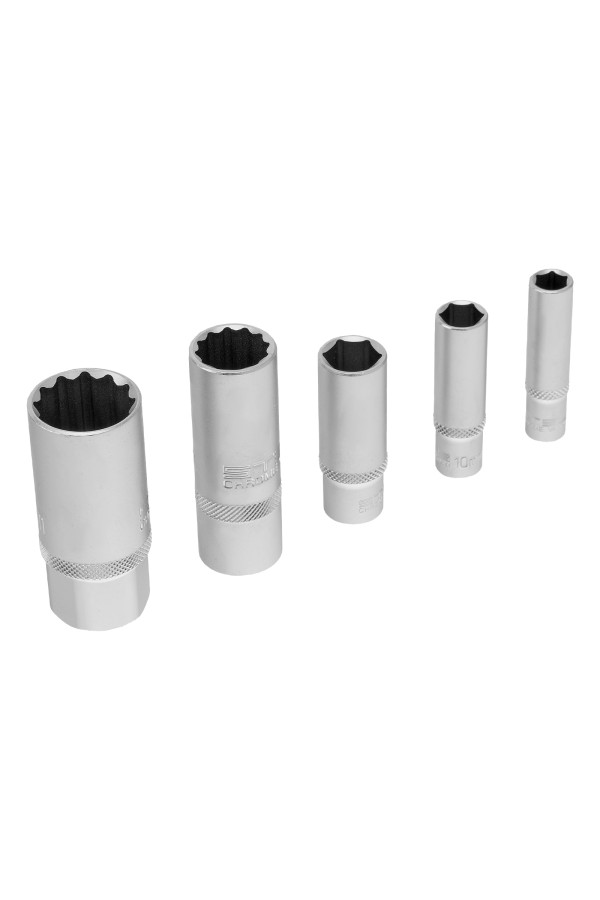 Набор торцевых головок с трещоткой, 1/2" и 1/4", 68 предметов Stels