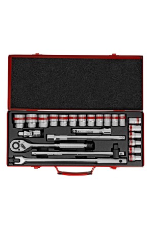 Набор торцевых головок с трещоткой 1/2