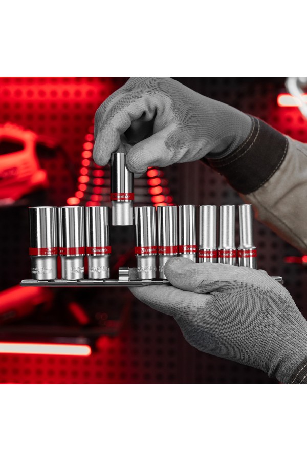 Набор удлиненных торцевых головок 3/8