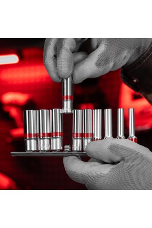 Набор удлиненных торцевых головок 1/4