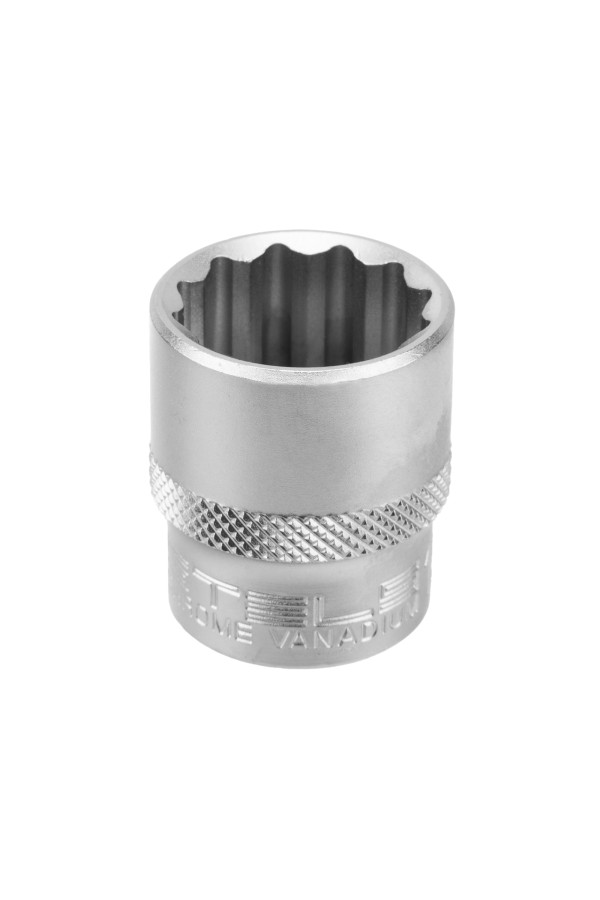 Набор торцевых головок, 3/8, двенадцатигранные, CrV, 10 шт, 8-19 мм Stels