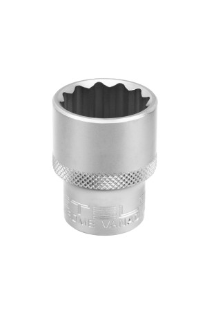 Набор торцевых головок, 1/2, двенадцатигранные, CrV, 10 шт, 10-22 мм Stels