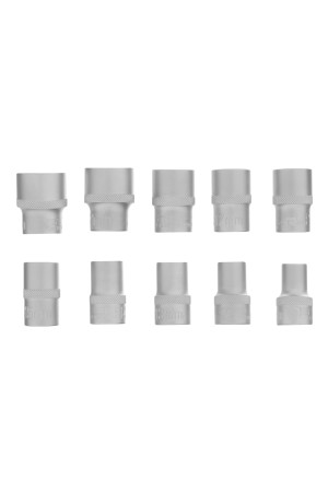 Набор универсальных торцевых головок, 1/2, SpLine, CrV, 10 шт, 10-22 мм Stels