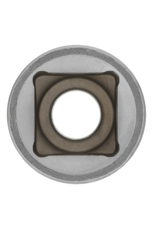 Головка торцевая, 8 мм, двенадцатигранная, CrV, под квадрат 1/2, хромированная Stels