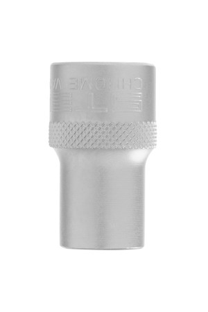 Головка торцевая, 12 мм, двенадцатигранная, CrV, под квадрат 1/2, хромированная Stels