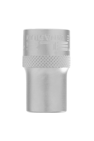 Головка торцевая, 13 мм, двенадцатигранная, CrV, под квадрат 1/2, хромированная Stels