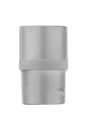 Головка торцевая, 17 мм, двенадцатигранная, CrV, под квадрат 1/2, хромированная Stels