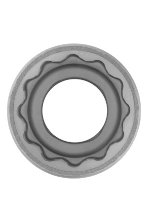 Головка торцевая, 17 мм, двенадцатигранная, CrV, под квадрат 1/2, хромированная Stels