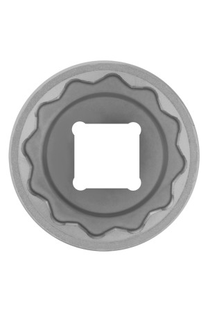 Головка торцевая, 30 мм, двенадцатигранная, CrV, под квадрат 1/2, хромированная Stels