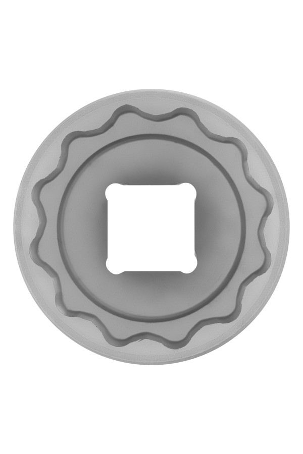 Головка торцевая, 32 мм, двенадцатигранная, CrV, под квадрат 1/2, хромированная Stels