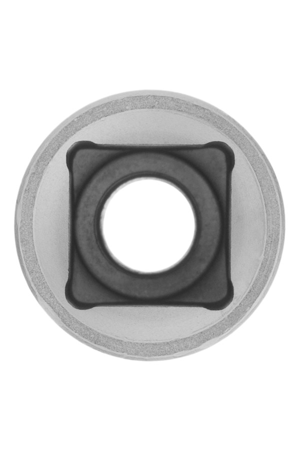 Головка торцевая, 8 мм, двенадцатигранная, CrV, под квадрат 1/2, хромированная Matrix