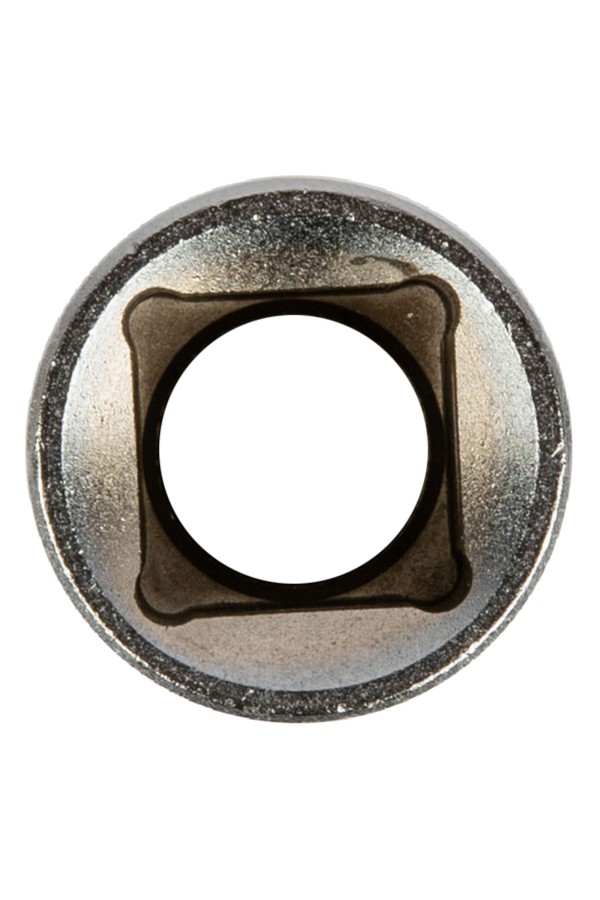 Головка торцевая, 12 мм, двенадцатигранная, CrV, под квадрат 1/2, хромированная Matrix