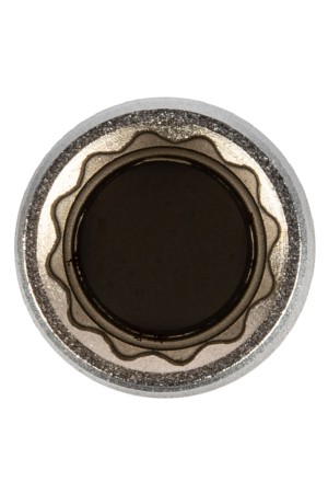 Головка торцевая, 14 мм, двенадцатигранная, CrV, под квадрат 1/2, хромированная Matrix