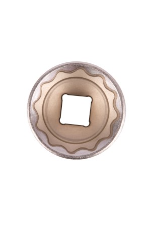 Головка торцевая, 32 мм, двенадцатигранная, CrV, под квадрат 1/2, хромированная Matrix