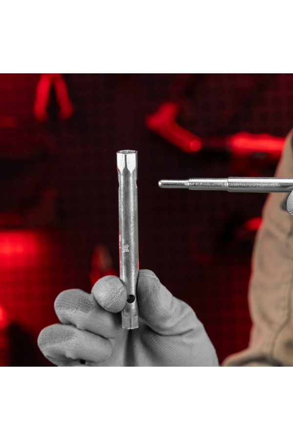 Ключ трубчатый торцевой 8 х 10 мм, оцинкованный Matrix