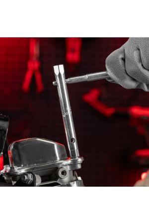 Ключ трубчатый торцевой 8 х 10 мм, оцинкованный Matrix