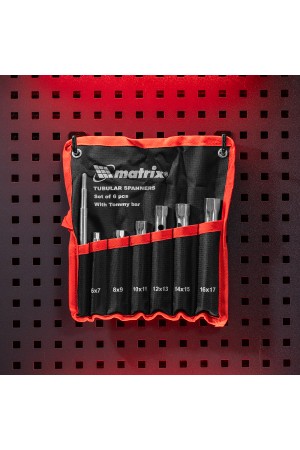 Набор ключей трубчатых торцевых 7 предметов Matrix