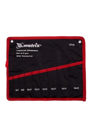 Набор ключей трубчатых торцевых 9 предметов Matrix