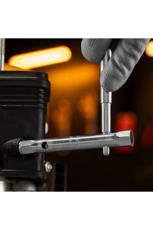 Набор ключей трубчатых торцевых, 6 - 22 мм, вороток, оцинкованные, 9 шт. Sparta