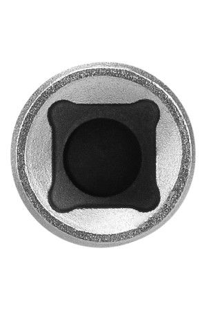 Головка с битой вставкой T10, квадрат 1/4, CrV Stels